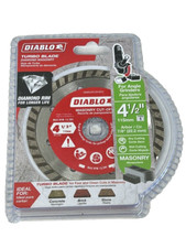 Diablo 4-1/2 in. Diamond Blade Turbo Rim Masonry Cut Off