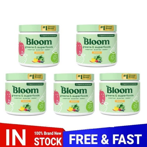 Bloom Nutrition Super Greens Powder Smoothie&Juice Mix Probiotics for ...