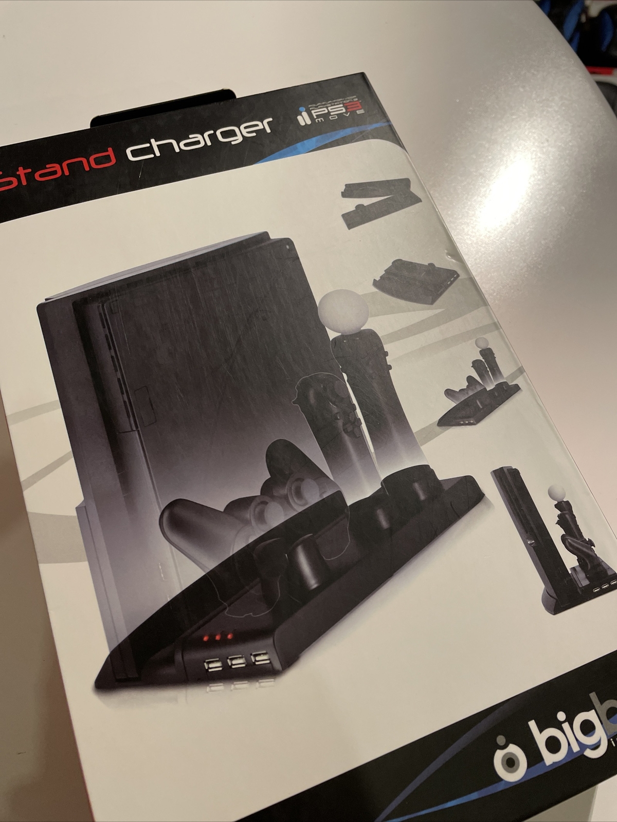 NEUF socle charge PS move manette playstation PS3 slim station accueil console