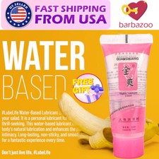 Lube Personal Lubricant Water Based Long Lasting Sex Lubricant for-Women Men USA