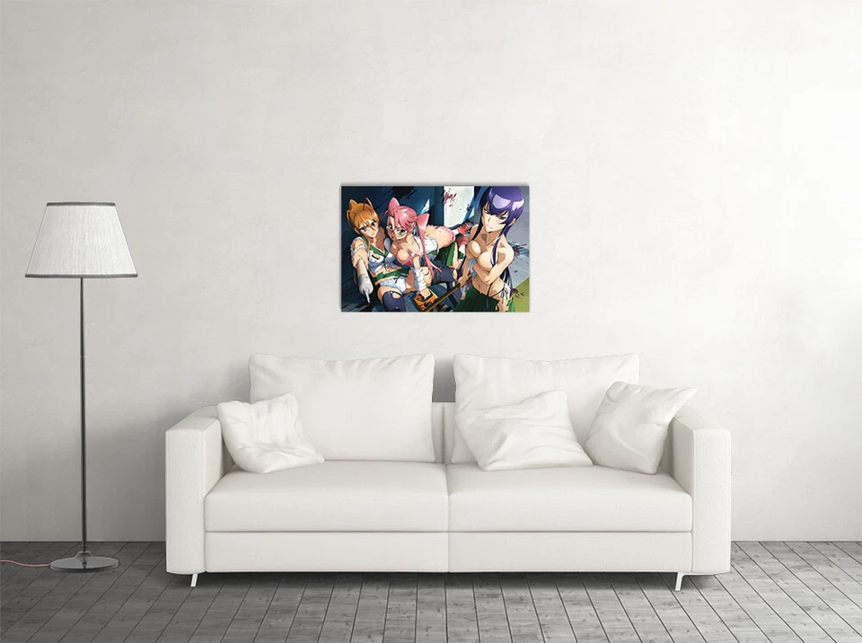 Highschool Of The Death Hot Anime Girl Serie de TV Arte de Pared Hogar - PÓSTER 20"x30" Foto 2 de 3