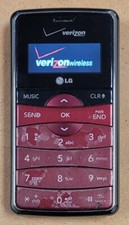 LG EnV2 / enV 2 VX9100 - Red  Verizon  Cellular Keyboard Phone - Rare Color