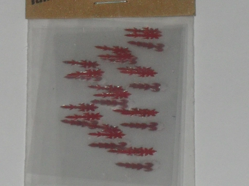 tatouages ephémères,bindis, bijoux de corps [thème: forme de poignard rouge (b)] - Photo 1/1