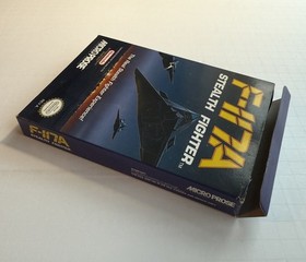 F-117A Stealth Fighter Nintendo NES Micropose Complete, CIB, USA