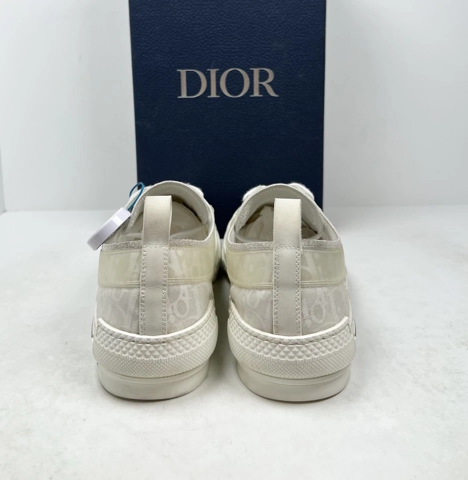 Size 42EU/9US - Dior B23 Oblique White Low Top Sneakers🤍 RETAIL $1,000! - Image 4 of 4