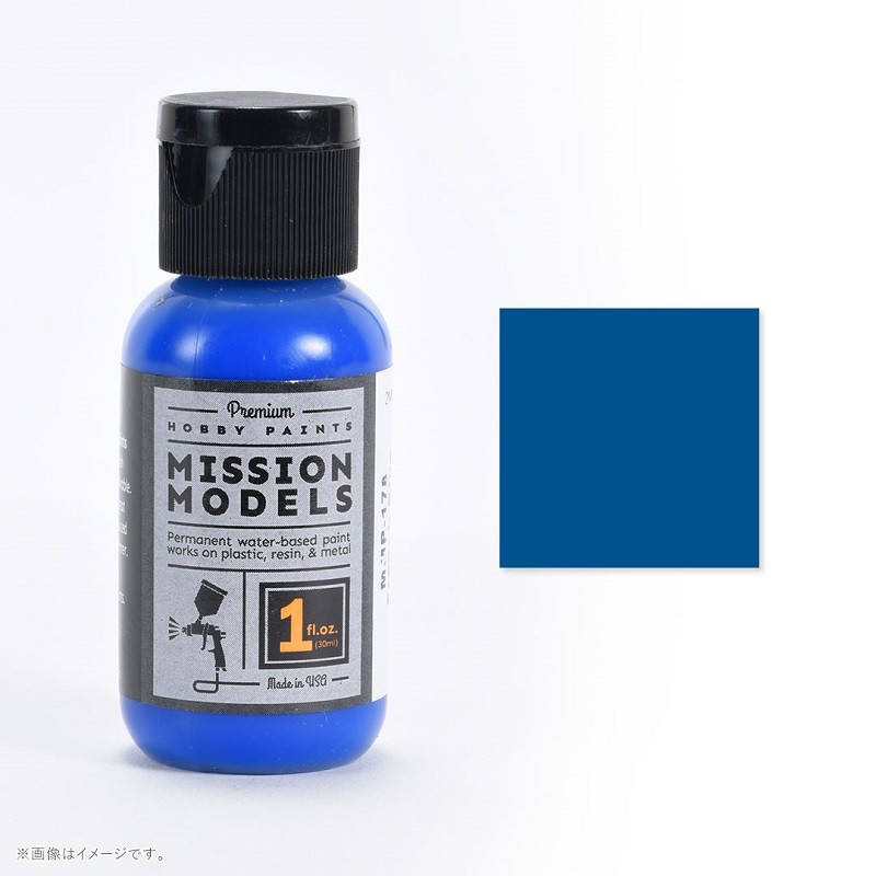 Mission Models MMP-168 Прозрачная синяя акриловая краска 1 унция 30 мл 1890₽