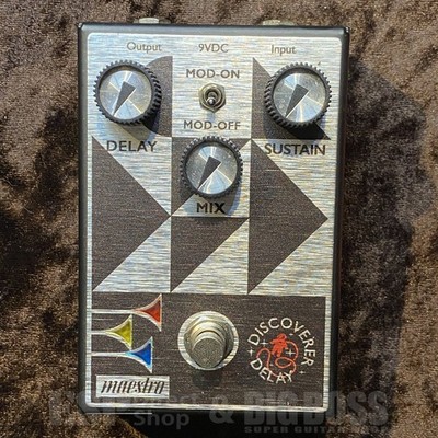 Maestro Discoverer Analog Delay Effektpedal für Gitarre gebraucht mit Box...
