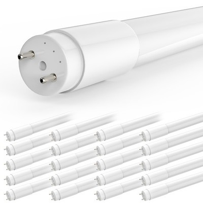 10-50 Pack T8 LED Bulbs 4 Foot G13 4ft LED Tube Shop Lights 14W 5000K F32T8 ETL