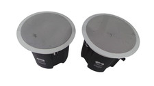Lot 2 Tannoy CVS6 White Indoor Ceiling Wall 6-Ohms Loudspeaker- Free Shipping.