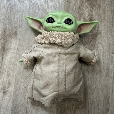 Star Wars Mandalorian Baby Yoda Grogu Plush Doll Mattel The Child 11'' GWD85