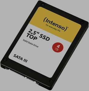 INTENSO SATA III Top Festplatte, 4 TB SSD 6 Gbps, 2,5 Zoll, intern