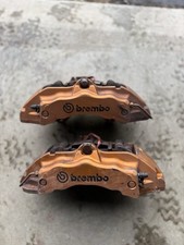 Oem 04-10 Vw Touareg 6 Piston Brembo 17z Brake Calipers Audi Q7 Porsche Gold Oem 04-10 Vw Touareg 6 Piston Brembo 17z Brake Calipers Audi Q7 Porsche Gold
