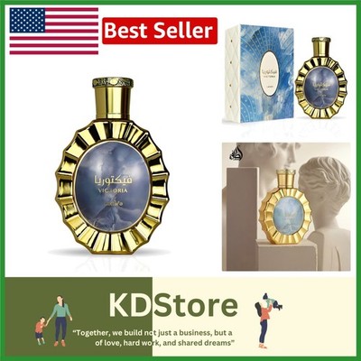Victoria Unisex Eau de Parfum   Elegant & Long-Lasting 3.4 oz Spray