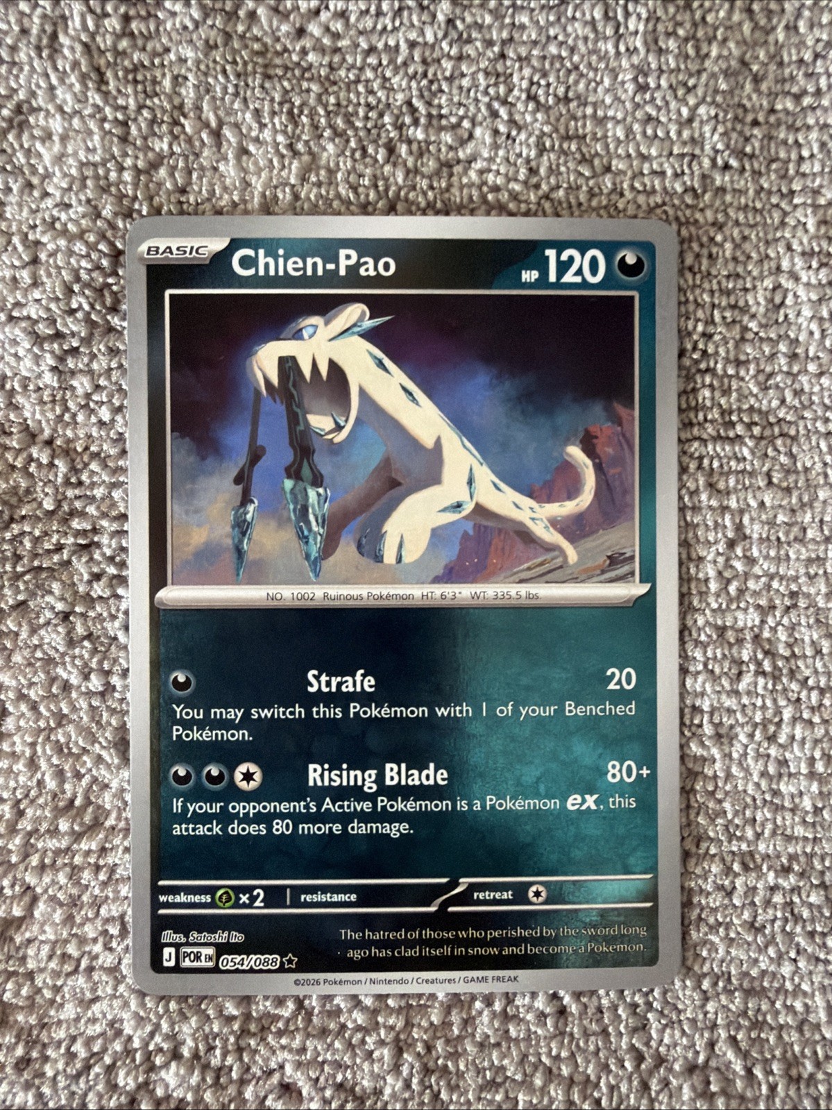 Chien-Pao 054/088 Me03: Perfect Order Reverse Holo