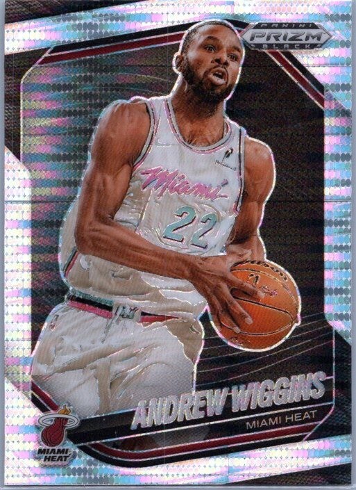 2024-25 Panini Prizm Black #119 Andrew Wiggins Pulsar Prizm