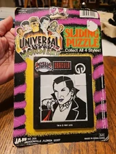 Universal Monsters Dracula Slide Puzzle JaRU  Sealed New (package has damage)