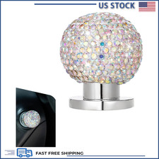 Bling Car Engine Start Button Cover, Crystal Rhinestone Round Ball Push Start De
