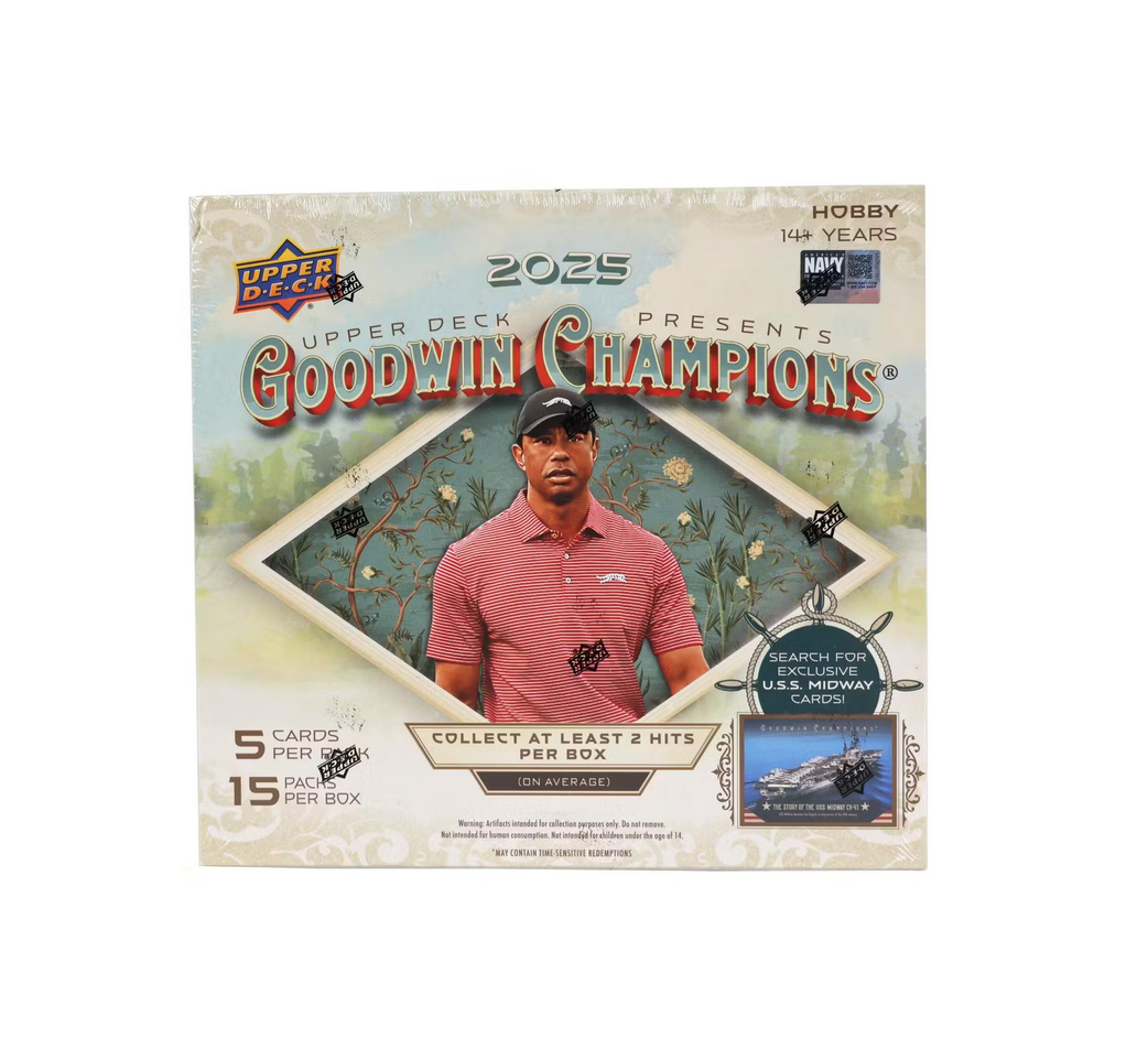 2025 Upper Deck Goodwin Champions Hobby Box | eBay