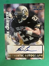 1997 Pro Line - Autographs Rae Carruth (AU, RC) Carolina Panthers True Crime