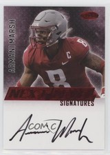 2023 SAGE Low Series Next Level Signatures Red Armani Marsh #NLS-AM Auto 0w8