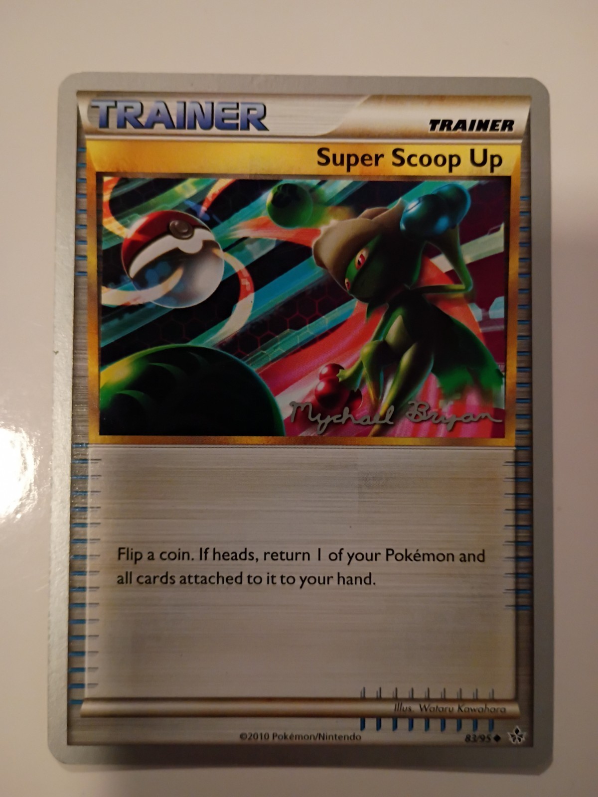 Super Scoop Up 83/95 WCS World Championships 2010 Uncommon Pokemon Unleashed