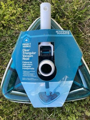 Clear Triangular Pool Vacuum Head Project Source