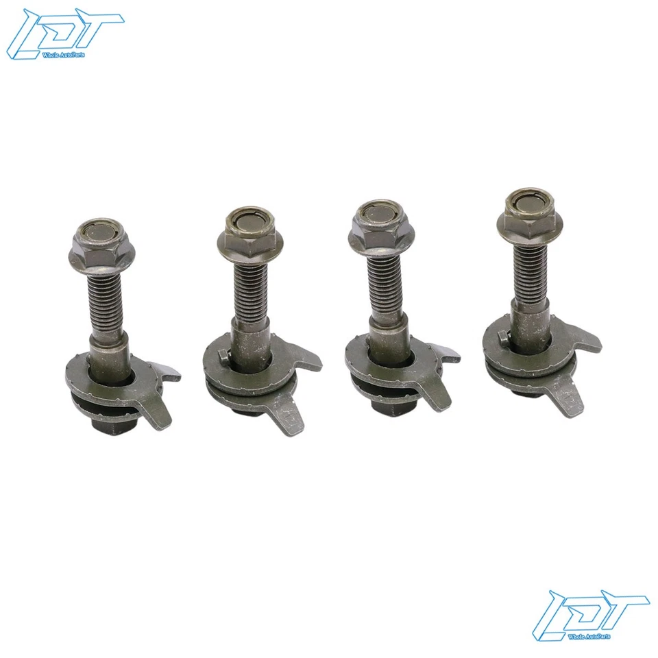 4 piezas pernos de leva de ruedas delanteras de vehículo de 14 mm alineación de corrección de inclinación ajustable Foto 2 de 4