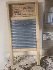 Vintage THE ZINC KING LINGERIE National Washboard Co. No.703 Made in USA