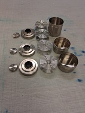 Vtg Stainless Steel Developing Tank 35mm 35 mm