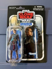 Star Wars Vintage Collection Anakin Skywalker VC92 Clone Wars 2012 & Starcase