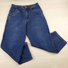 Vintage Karl Kani Y2K Jean Mens 34x34 Blue Wide Leg Hip Hop Baggy 90s Skater