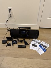Sirius XM Satellite Radio Portable Boombox SXSD2 w/ Onyx EZ AC Power W/ Antenna
