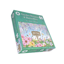 Garden Blooms  Butterflies 1000 Piece Jigsaw Puzzle