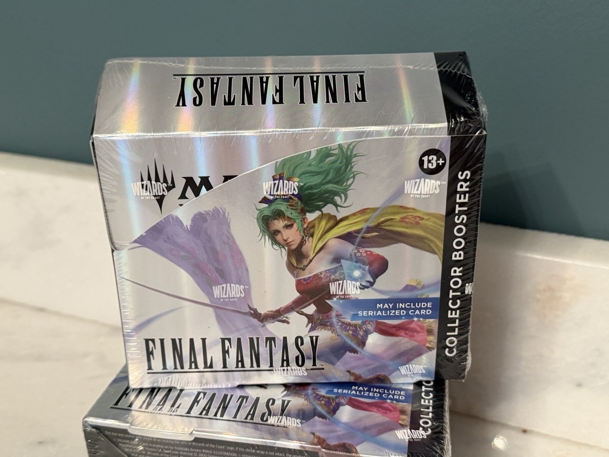 magic: the gathering final fantasy collecter booster box Magic Collector AJ-TCG Theyll cast powerful spells Magic the Gathering Final Fantasy