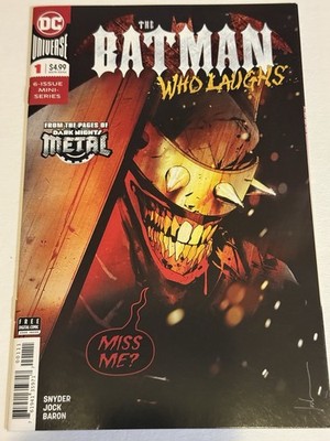 THE BATMAN WHO LAUGHS #1 (DC Comics, 2019) Scott Snyder