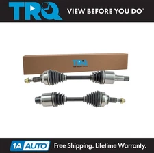 TRQ Front CV Axle Shaft LH RH Pair for Chrysler Sebring 200 Dodge Avenger V6