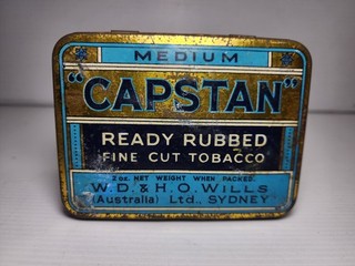 Old Wills Sydney Capstan 2oz. Tobacco Tin Empty #2