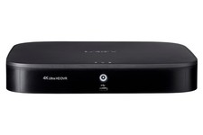 Lorex D841A82B 4K 8Ch Analog Ultra HD DVR 1 HDD 2TB with Smart Home Voice, Black