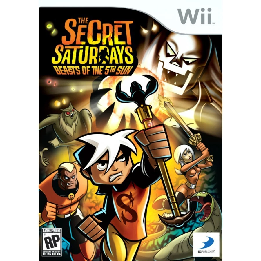 JUEGO WII SECRET SATURDAYS BEASTS OF THE 5TH SUN WII 20040179
