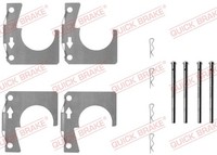 ZubehöRsatz Scheibenbremsbelag Quick Brake 109-0914 FüR Ford Escort AFH 1 ATH TW