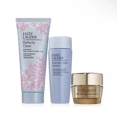 2024 Estée Lauder Supreme+ Eye Balm & Perfectly Clean Gift Set Sealed