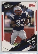 2009 Score Inscriptions Red Zone 4/30 Kevin Faulk #173 a2f