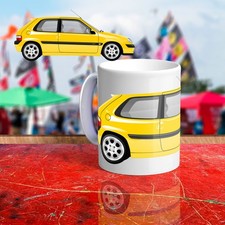 Large Mug - Citroen Saxo VTR VTS Hot Hatch Colour Choice Customised Gift Him ...