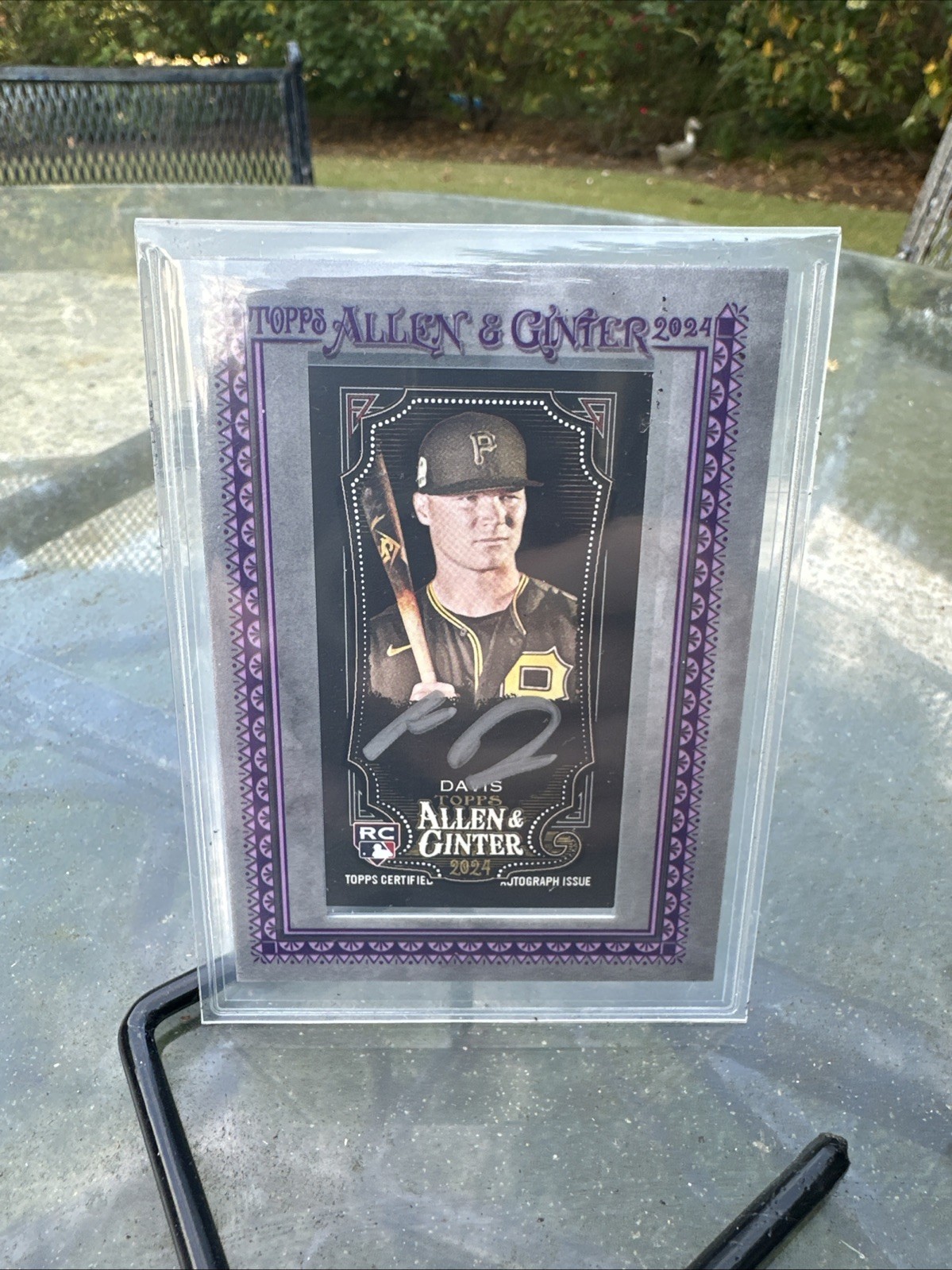 2024 Allen And Ginter X- Henry Davis Mini Framed Auto /25