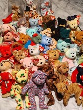 TY Beanie Babies Boos King Spike Swoops Bamboo Tuffy