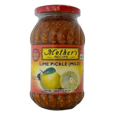 Mother’s Recipe Lime Pickle Mild – 500g | Authentic Indian Achar | Tangy &