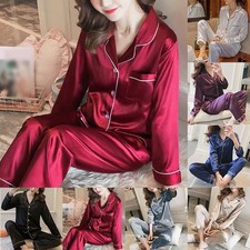 Innenräume Frauen Loungeweife Einfarbig Glatt Hautfreundlich Lange Ärmel