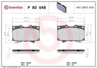 Bremsbelagsatz Vorne Sumitomo-System FüR Lexus LX Uzj100 Toyota Land Ab 90->
