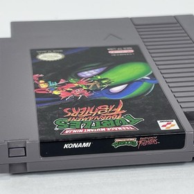 TMNT Teenage Mutant Ninja Turtles Tournament Fighters Nintendo NES Authentic
