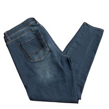 Angels Forever Young Everluxe Sculpt Skinny Jeans Dark Wash Women Size 14/32